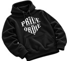 PRIDE OR DIE Reckless hoodie -black